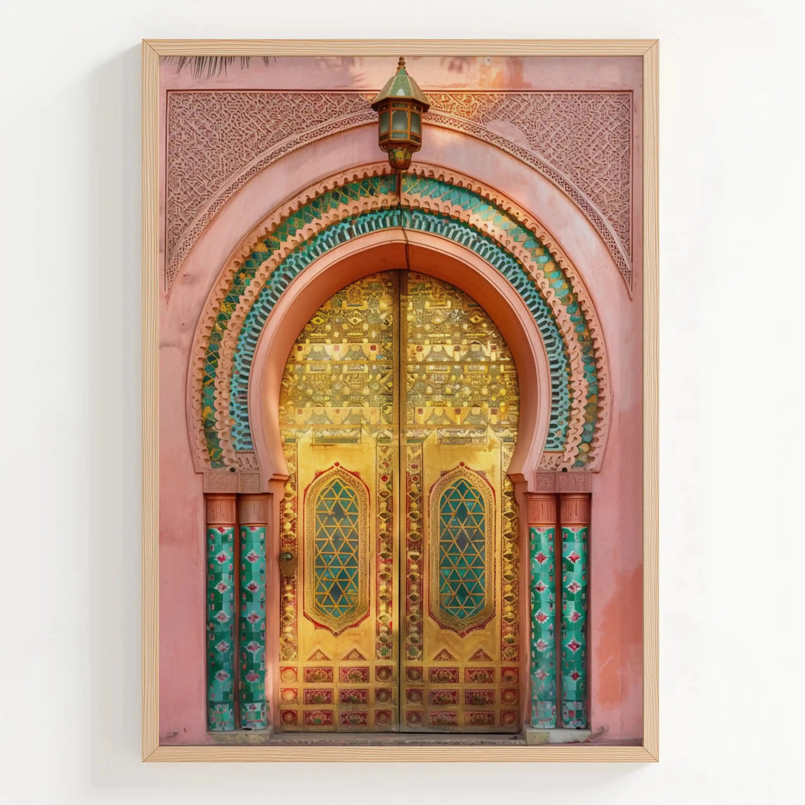 Tableau Marocain Porte – Décoration Murale Orientale Élégante Kivura Shop