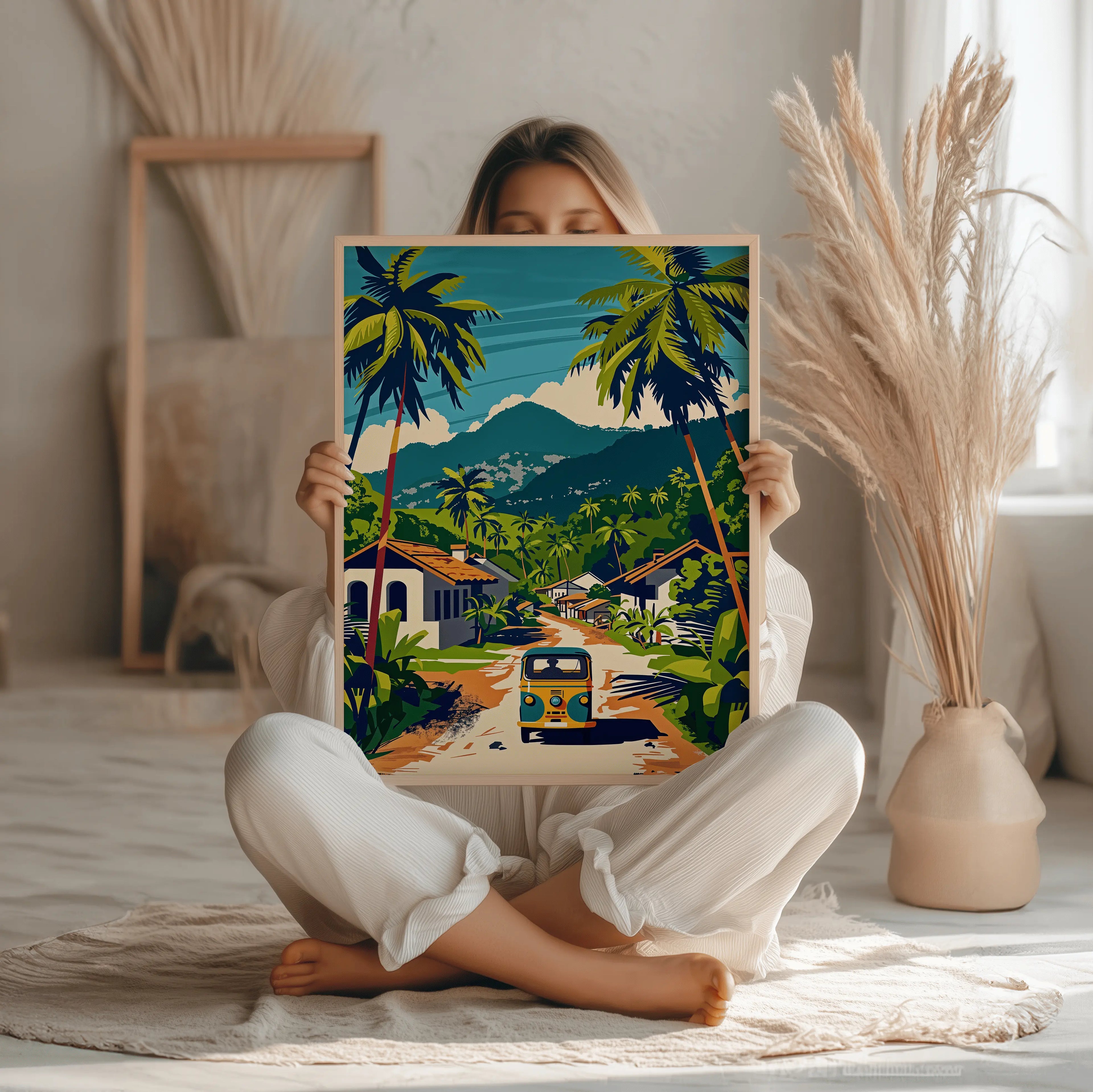 Tableau Décoration Murale - Route Tropicale Kivura Shop