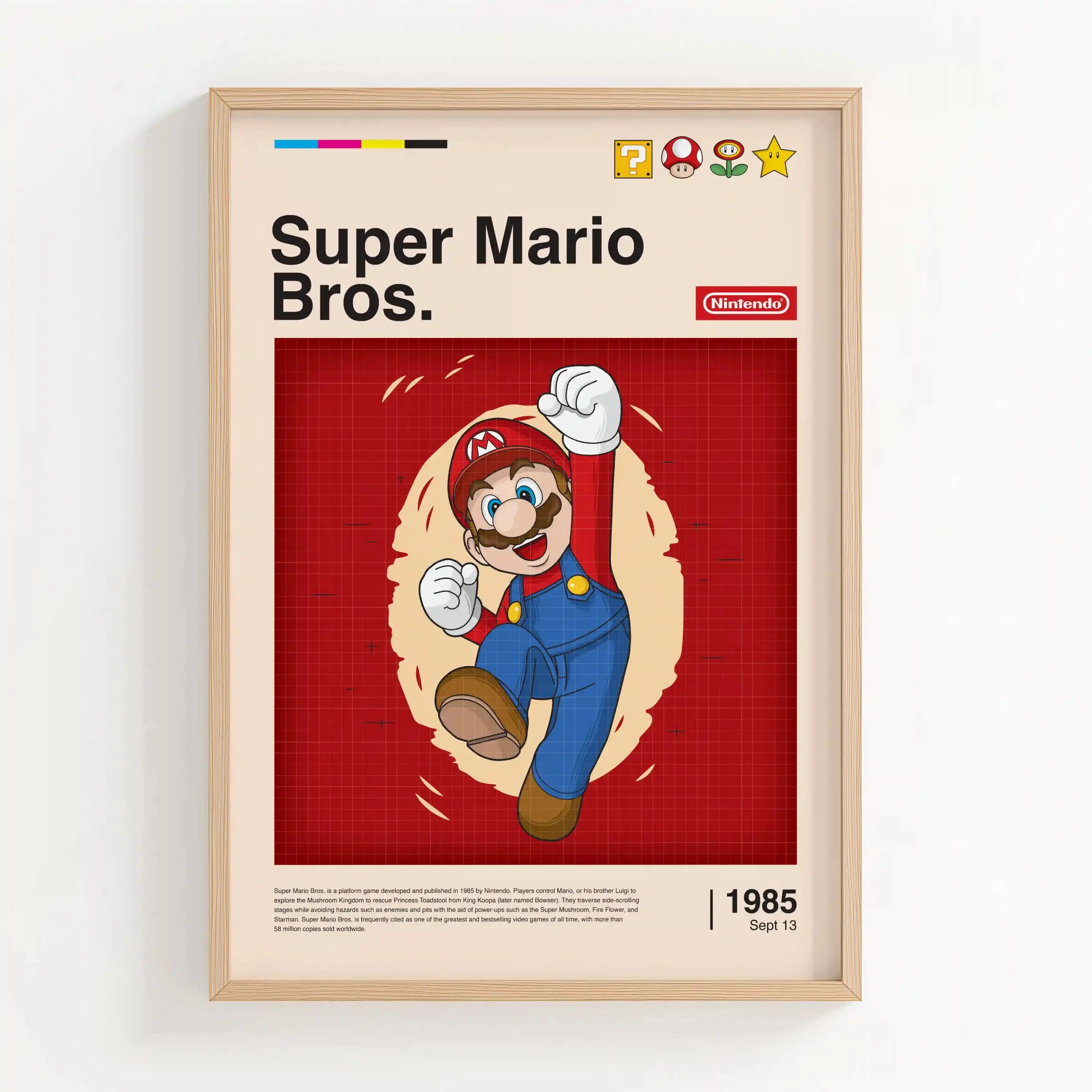 Tableau Decoration - Super Mario Kivura Shop