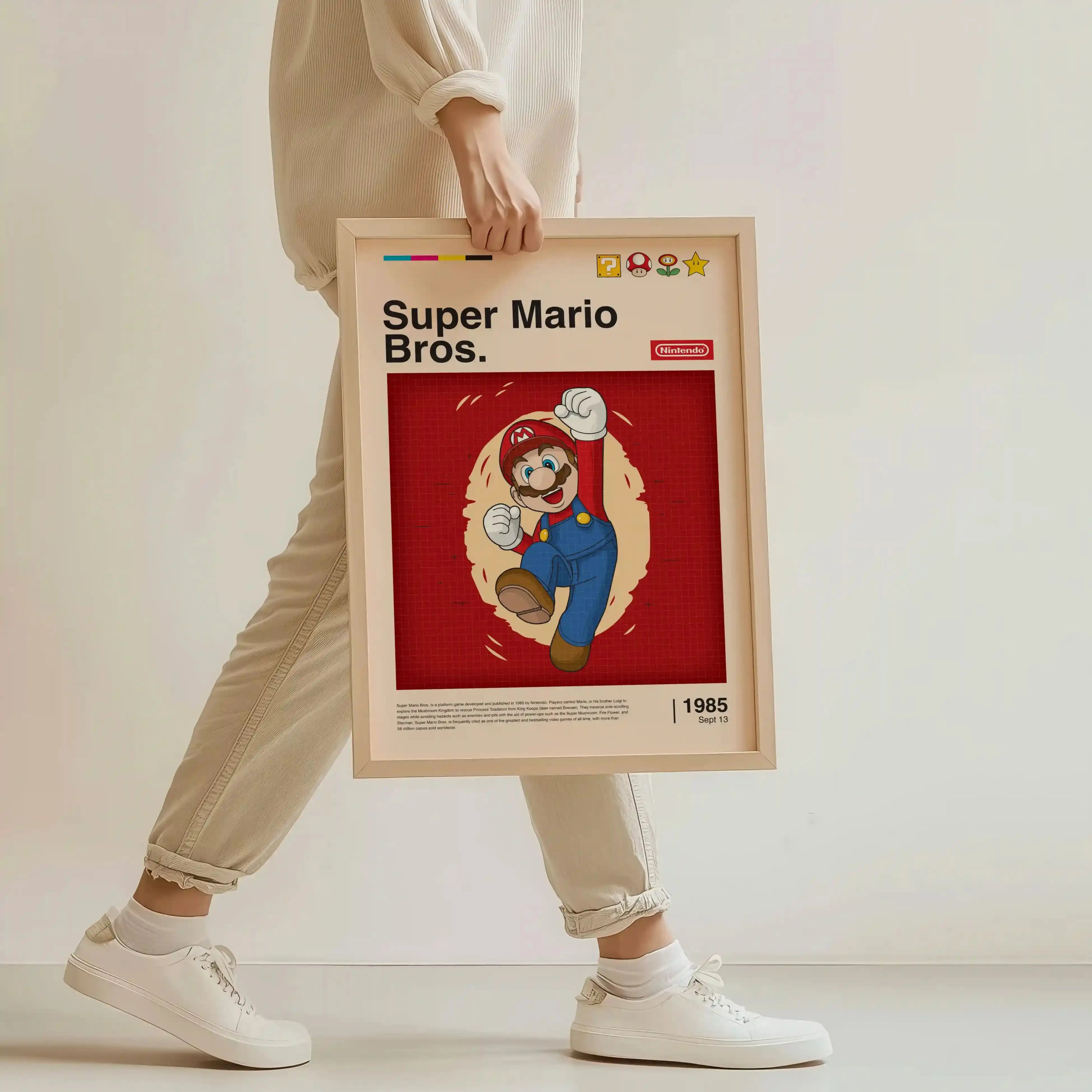 Tableau Decoration - Super Mario Kivura Shop