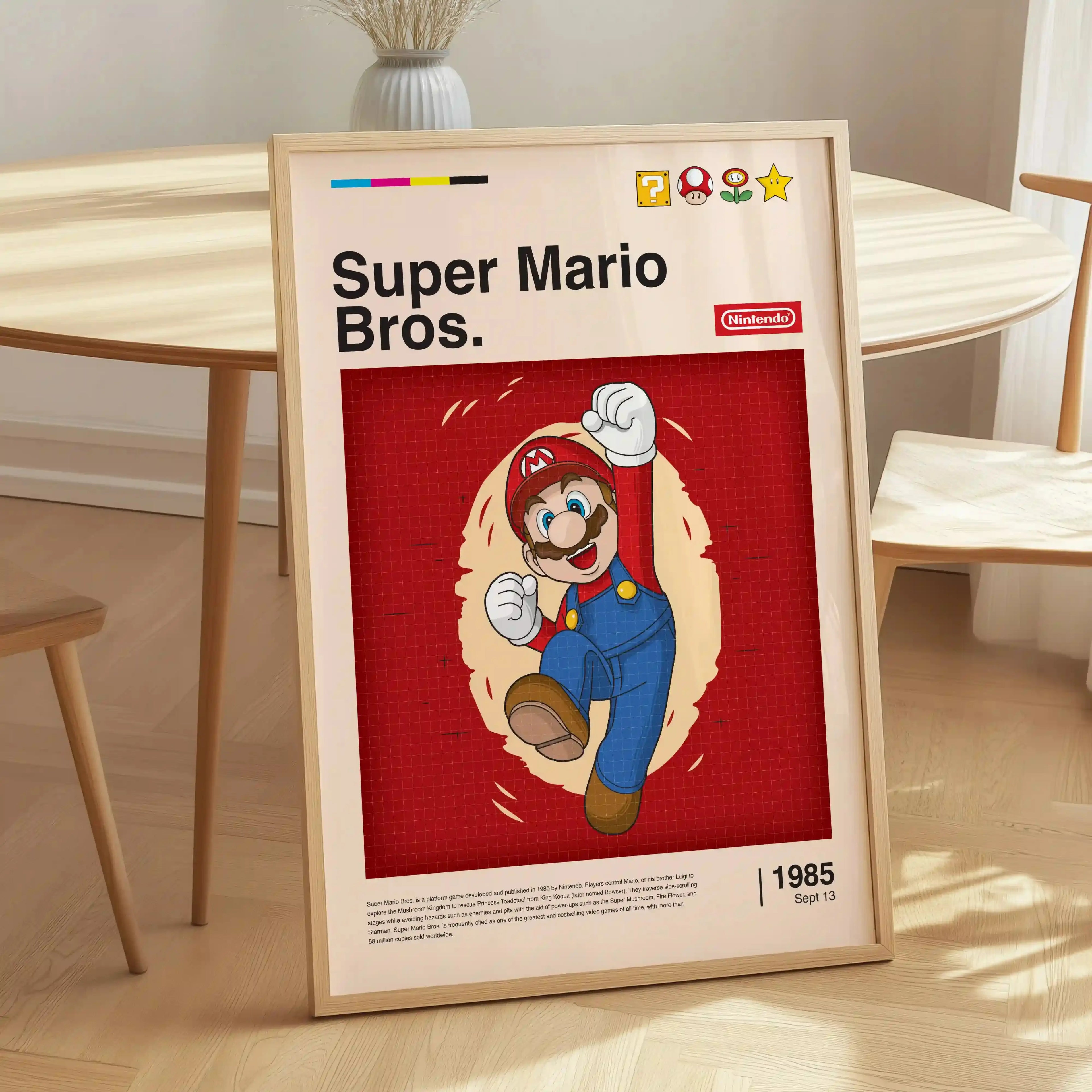 Tableau Decoration - Super Mario