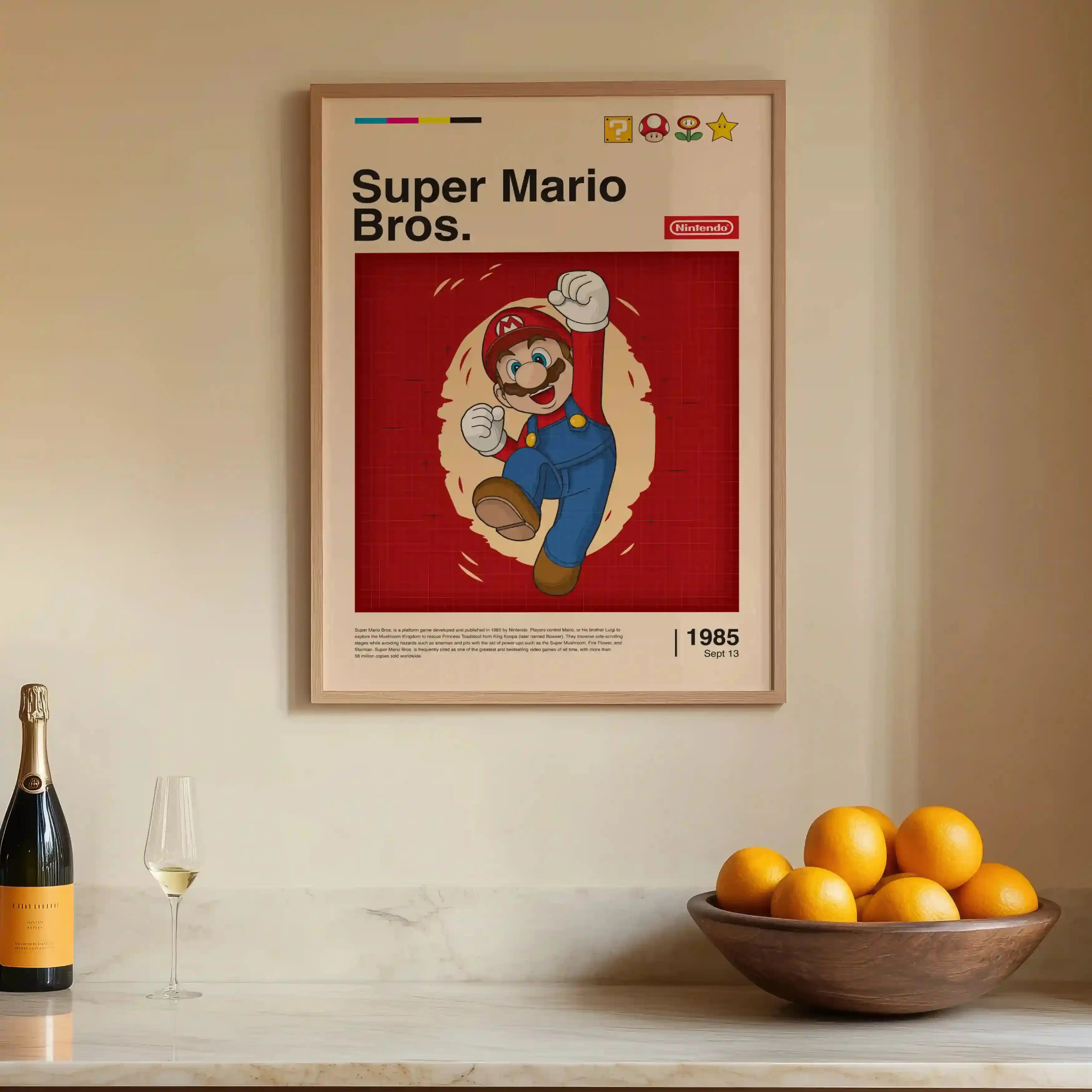 Tableau Decoration - Super Mario