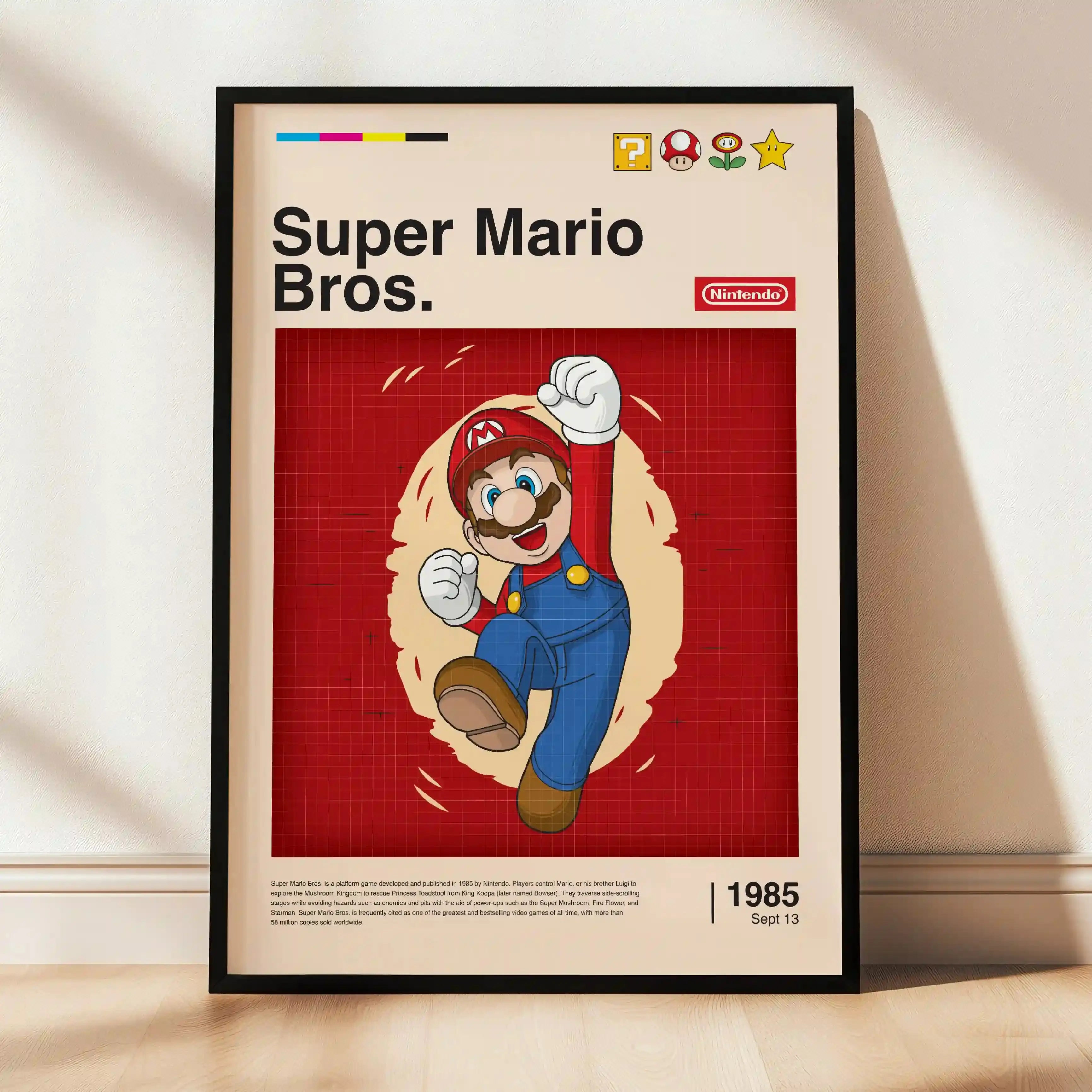 Tableau Decoration - Super Mario