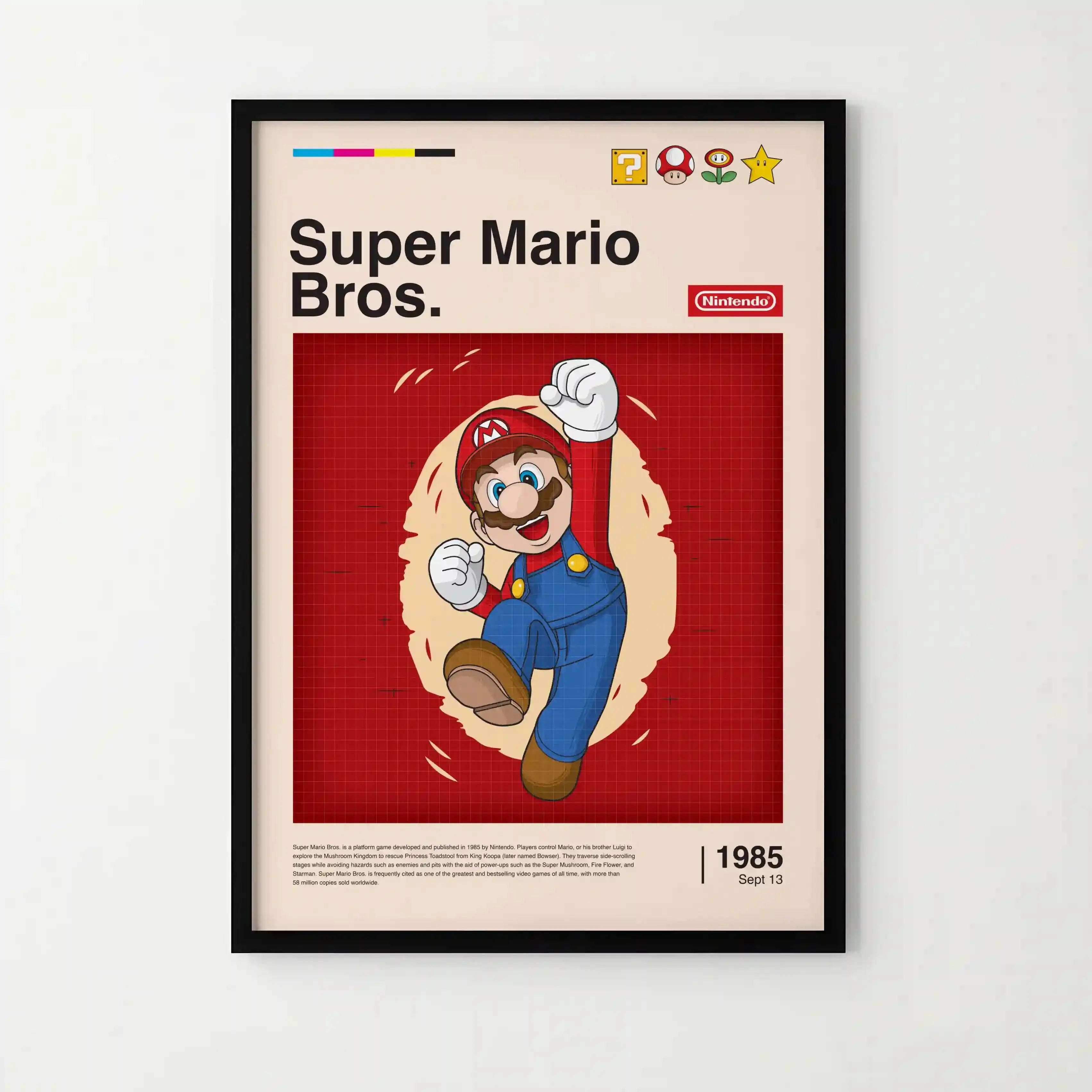 Tableau Decoration - Super Mario