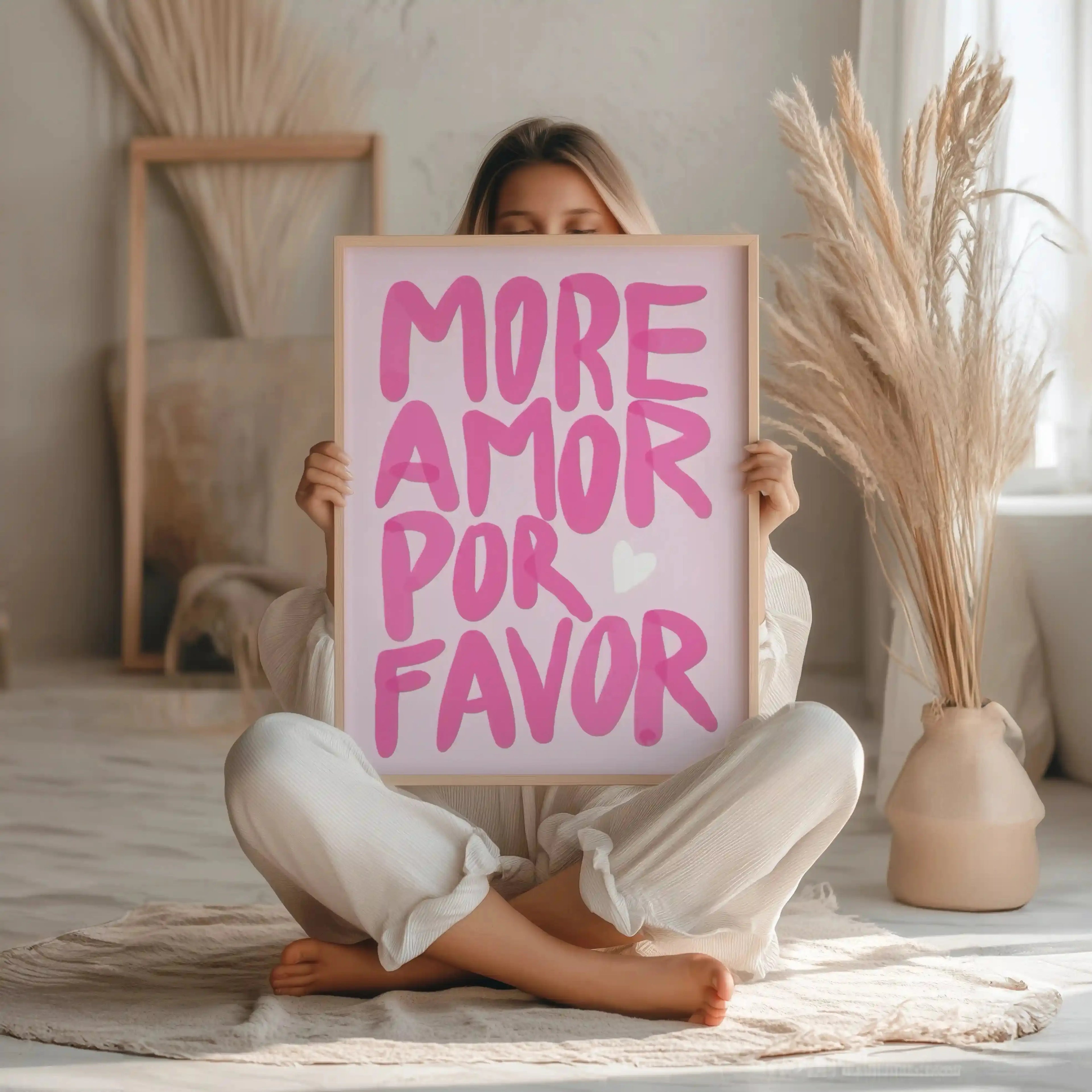 Tableau Décoration – More Amor Por Favor Kivura Shop