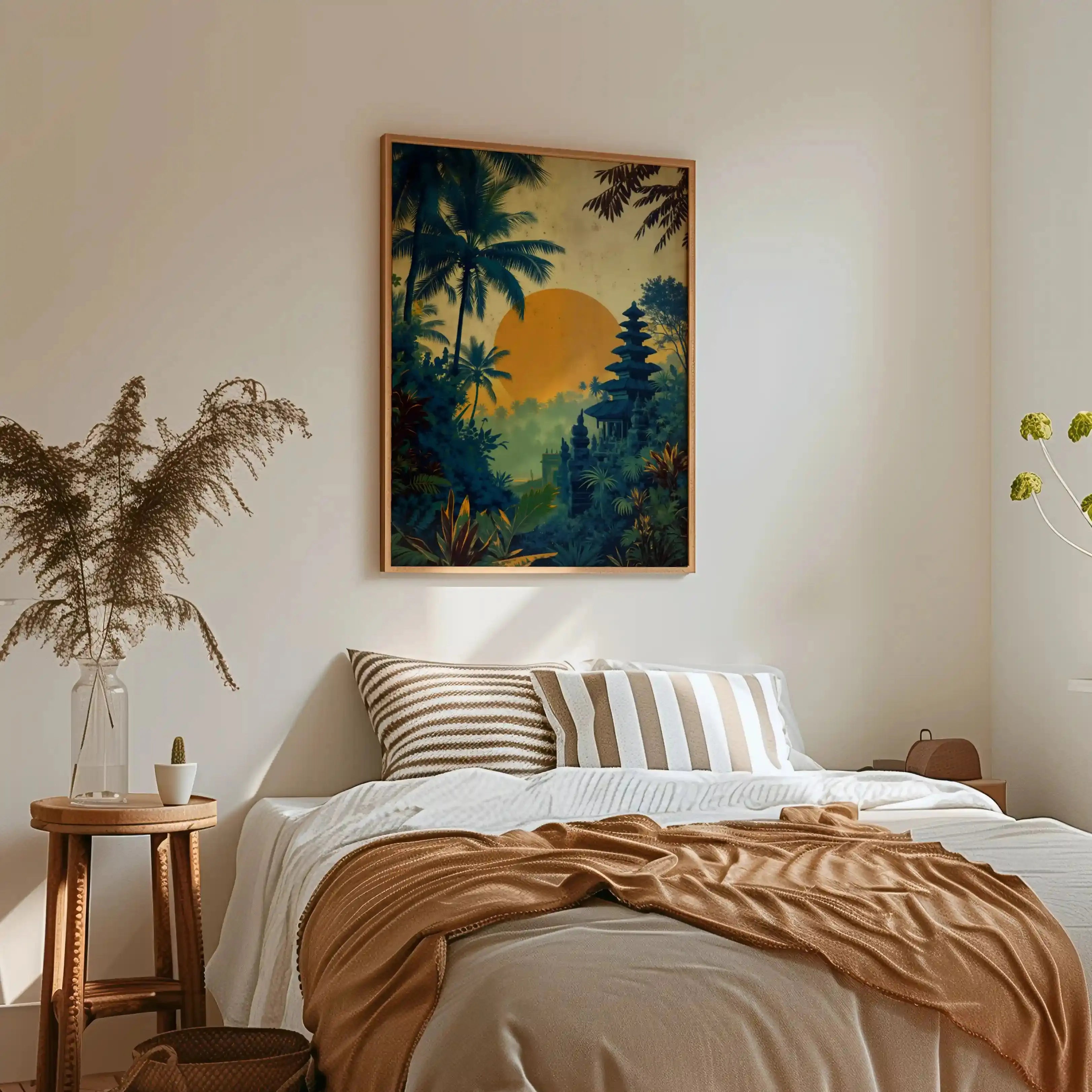 Tableau Décoration – Le Temple du Soleil Endormi Kivura Shop