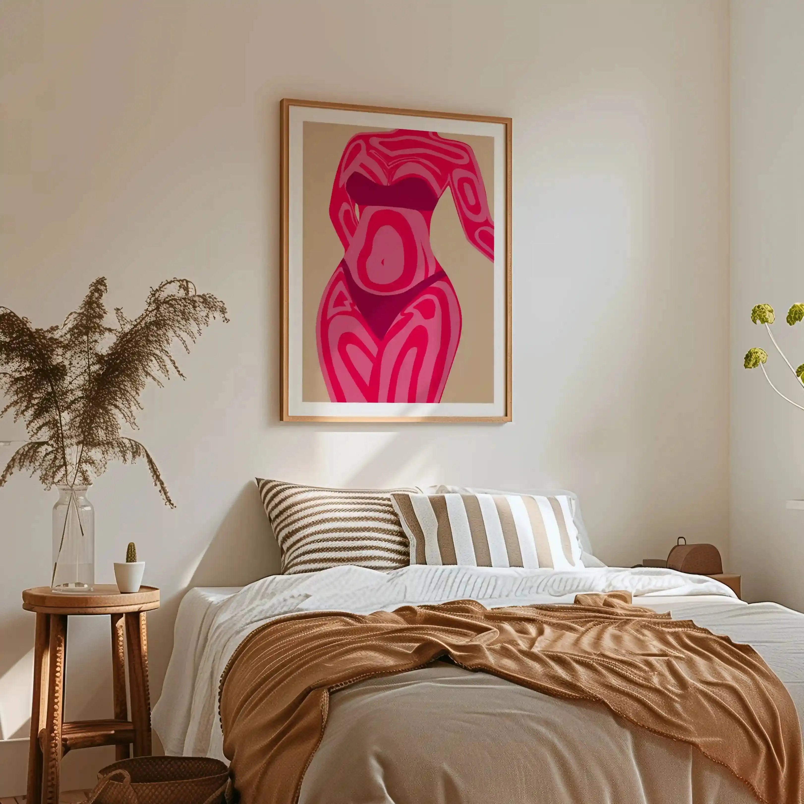 Tableau Décoration – Vibration Rose Kivura Shop