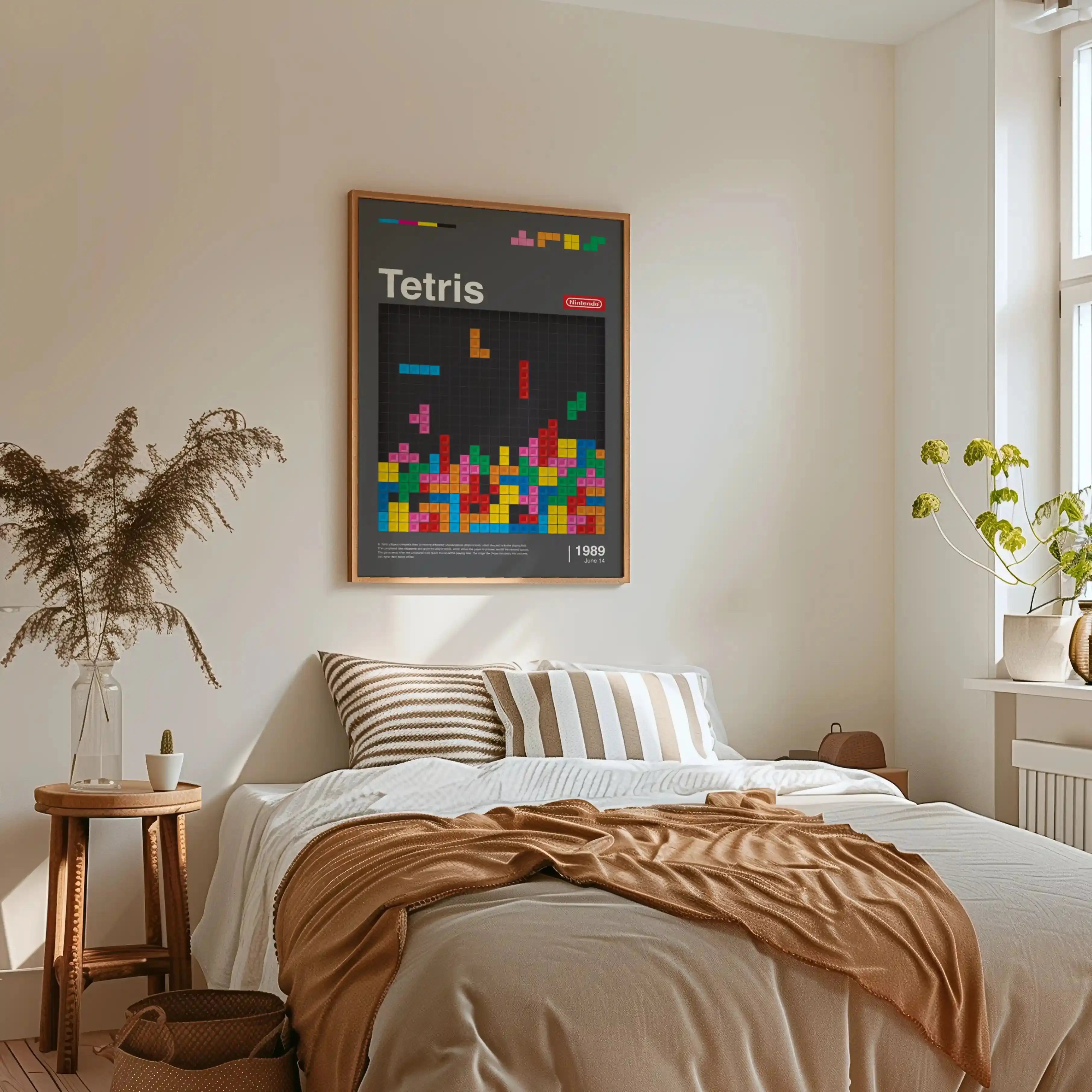 Tableau Decoration - Tetris -Lignes Parfaites Kivura Shop