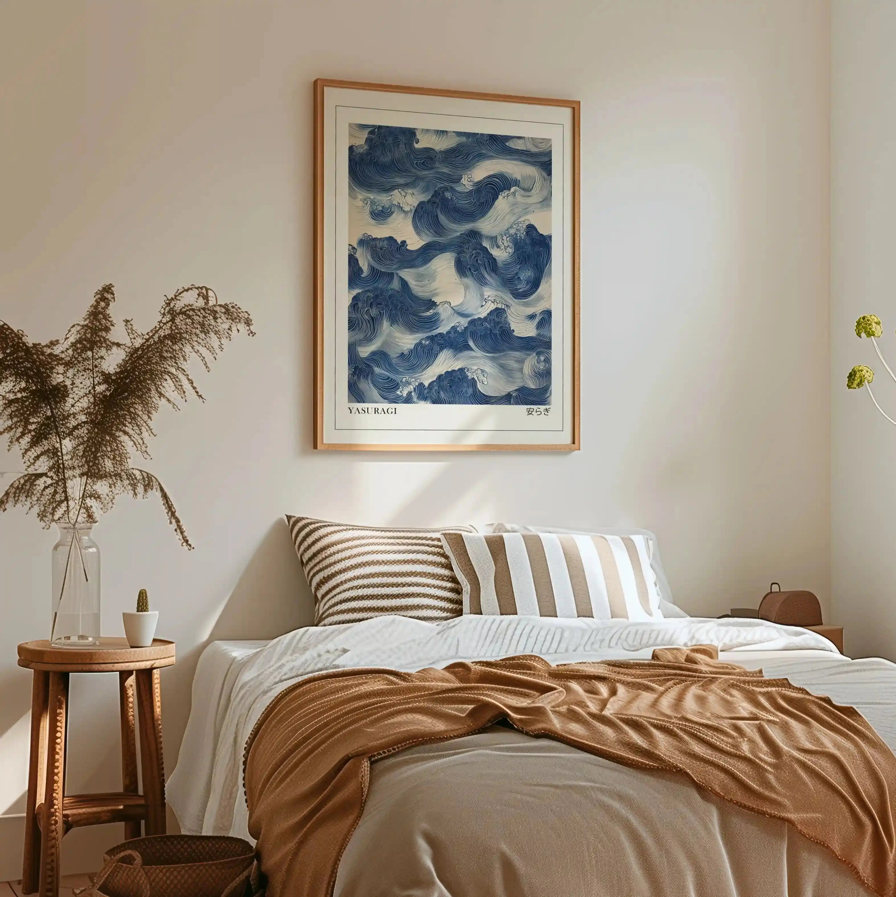 Tableau Vagues – Yasuragi – Les Vagues de la Sérénité Kivura Shop