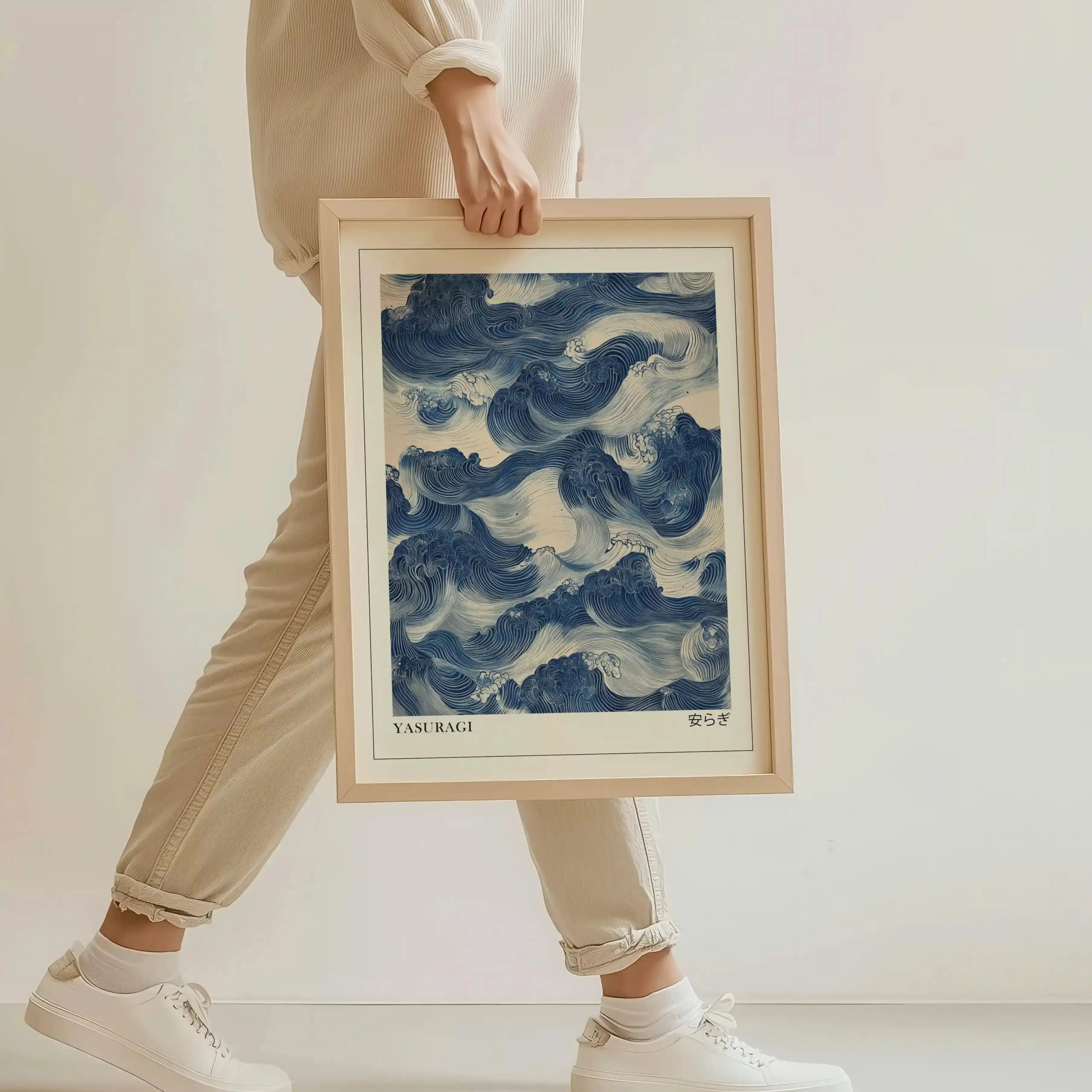 Tableau Vagues – Yasuragi – Les Vagues de la Sérénité Kivura Shop