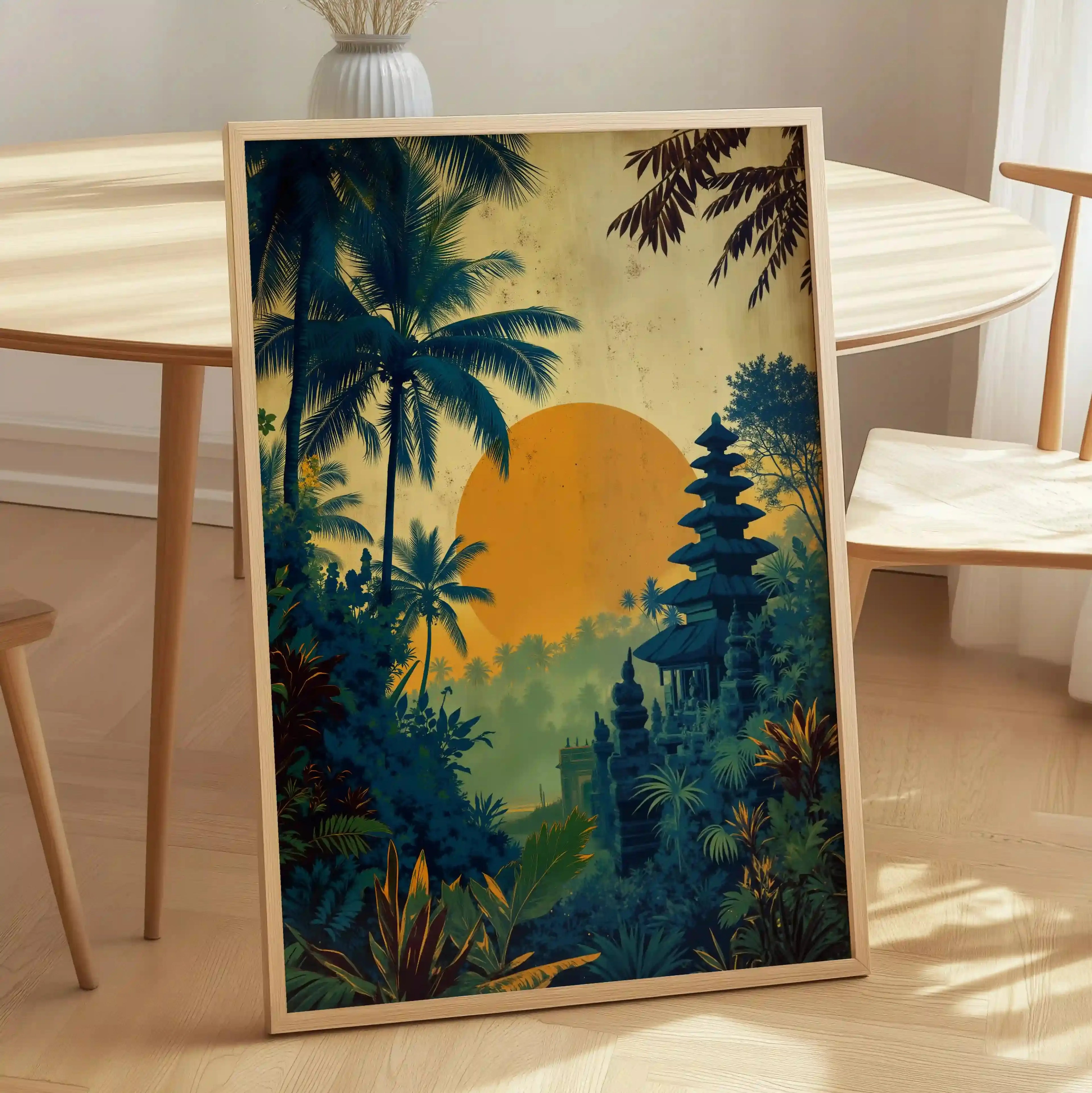 Tableau Décoration – Le Temple du Soleil Endormi