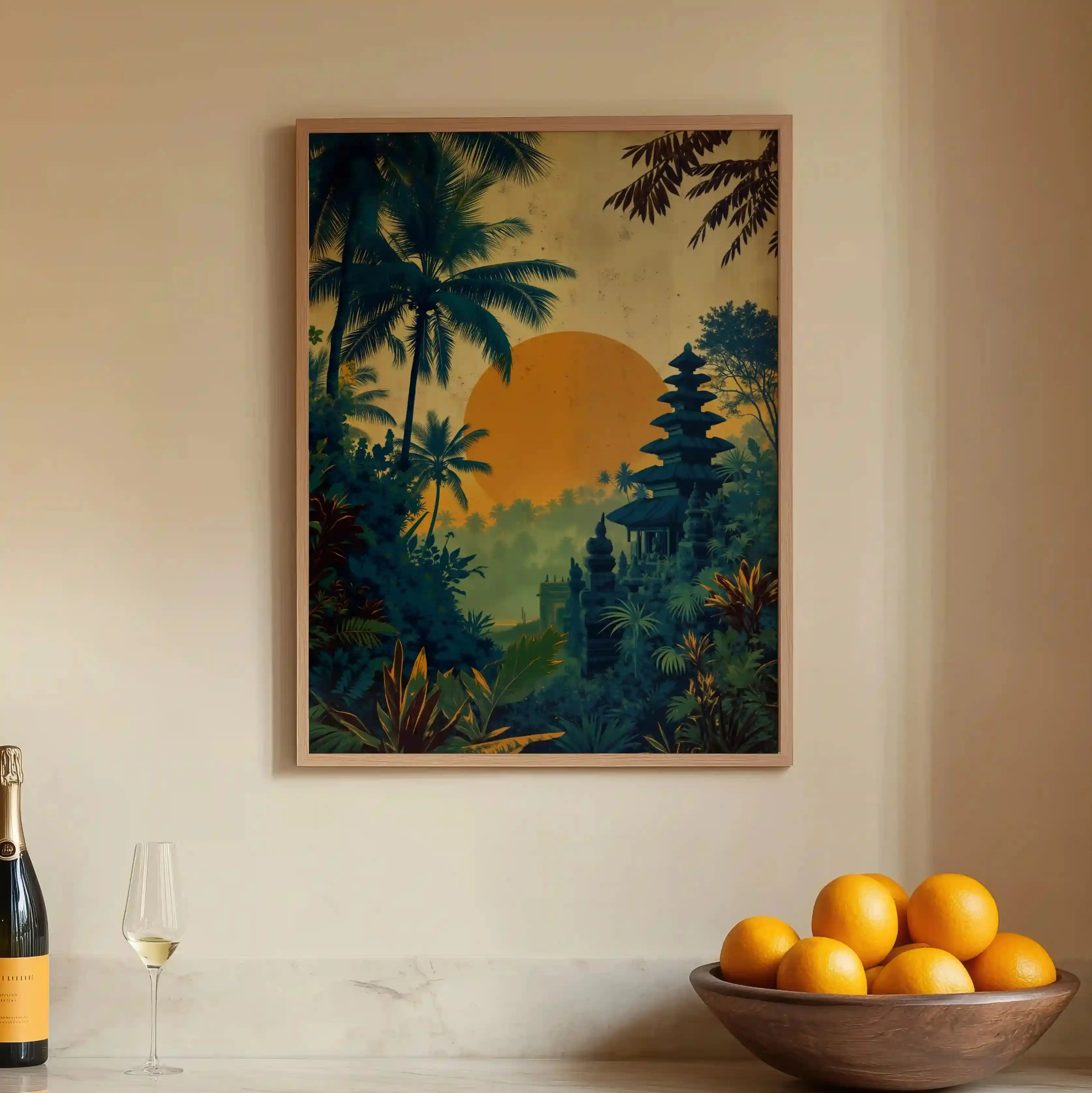 Tableau Décoration – Le Temple du Soleil Endormi