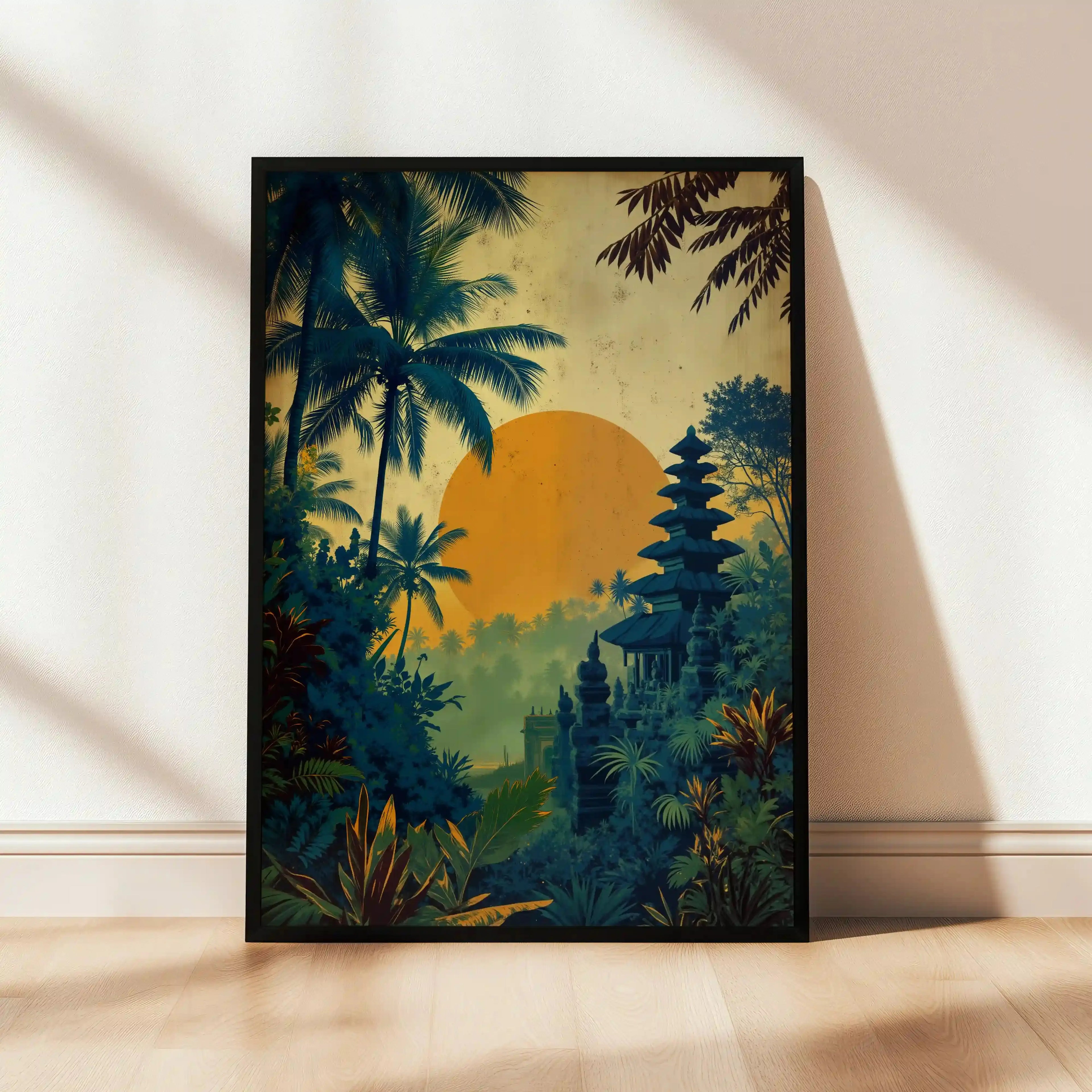 Tableau Décoration – Le Temple du Soleil Endormi