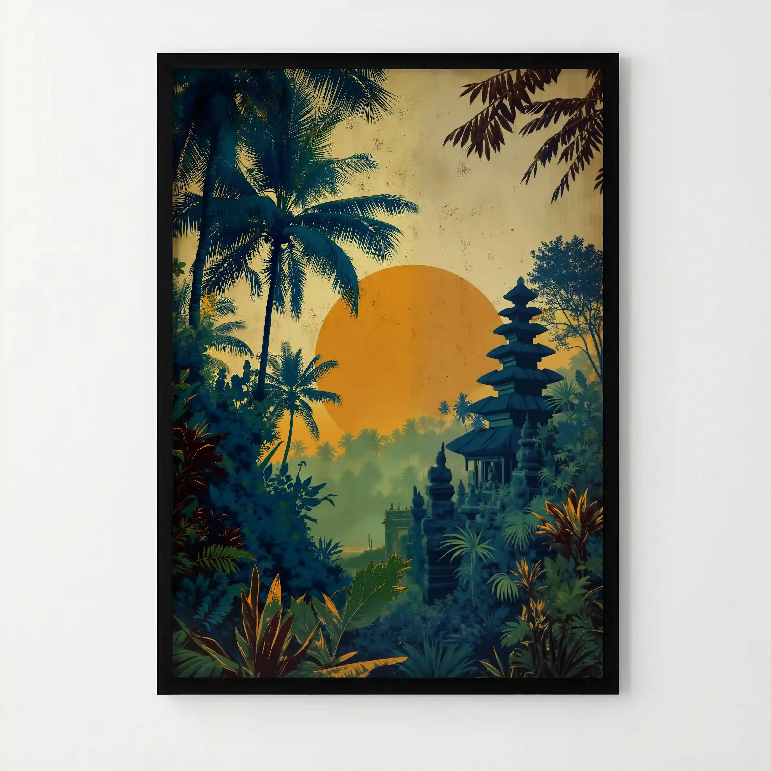 Tableau Décoration – Le Temple du Soleil Endormi